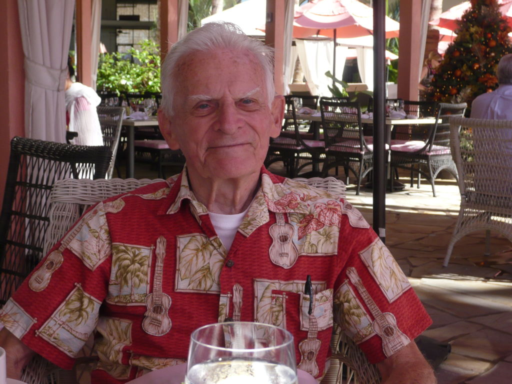 Zane at the Hawaii State Veterans Cemetery in 2010